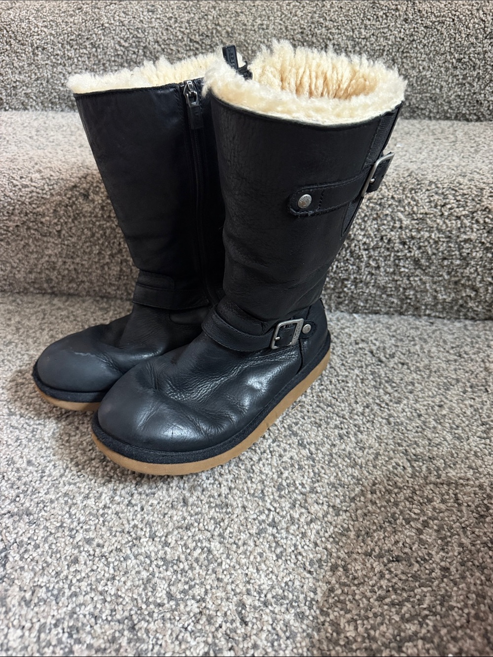 Ugg zip up boots